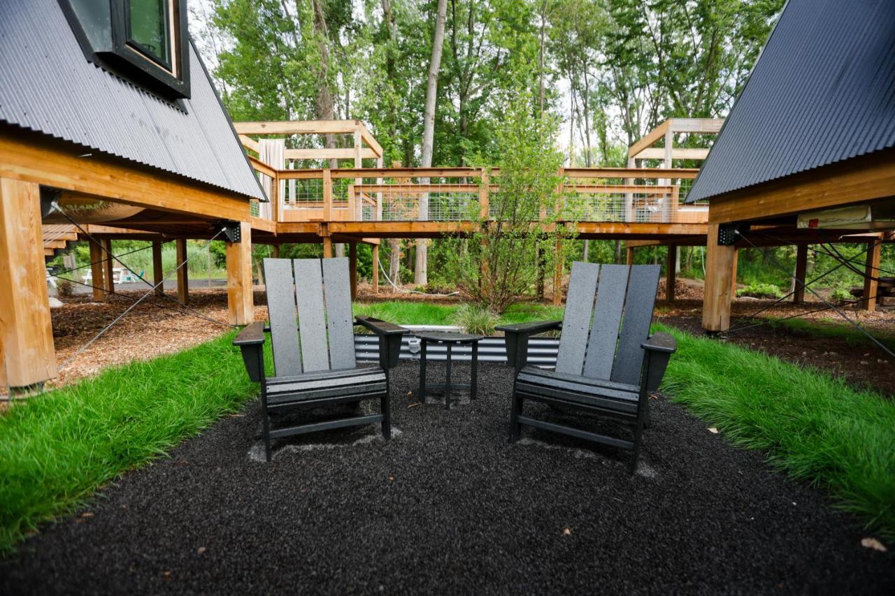 Finger Lakes Treehouse Sodus Buitenkant foto